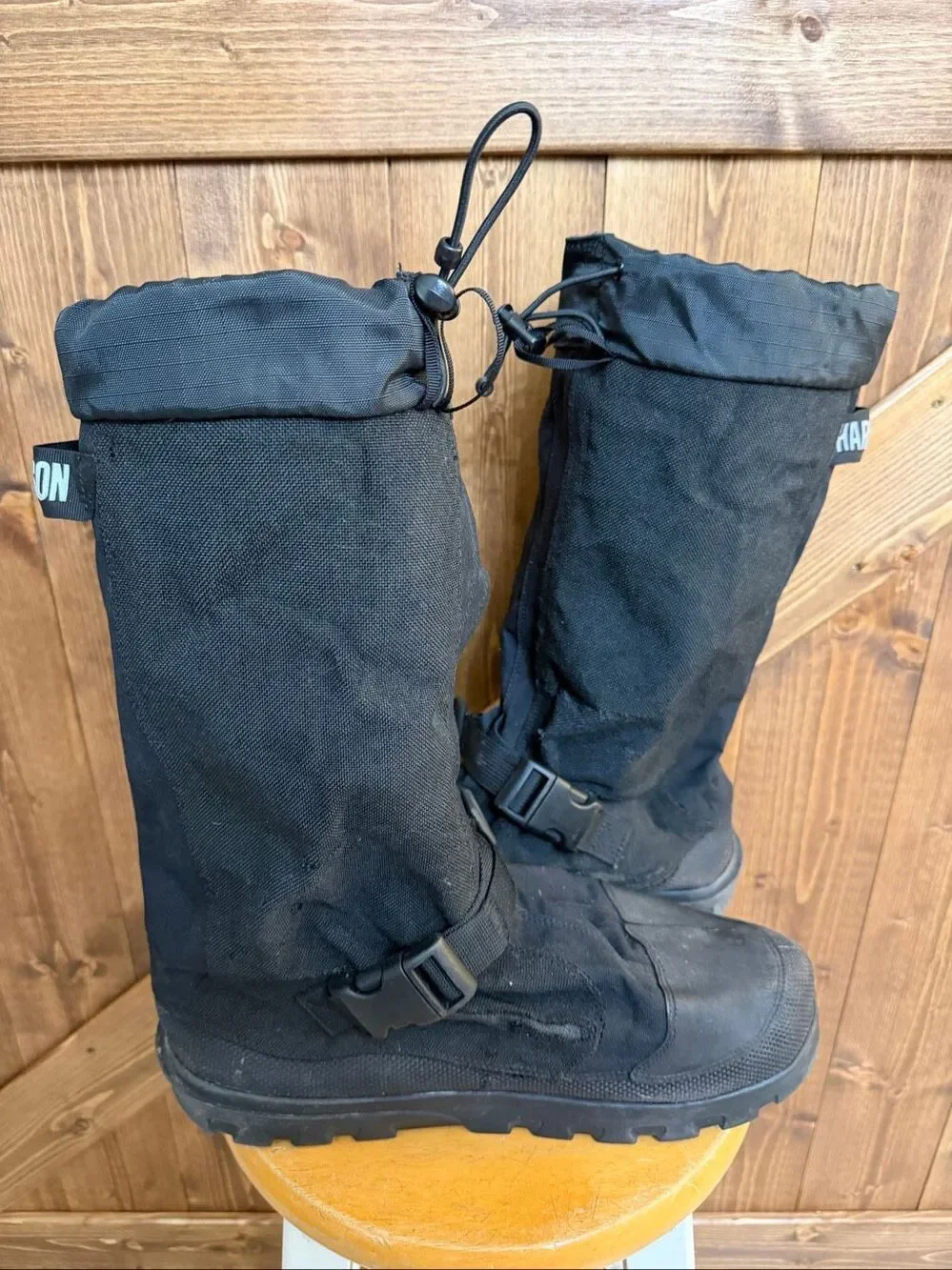 Harley-Davidson Size Large Black Motorcycle Rain Overboots NEOS Waterproof Boot